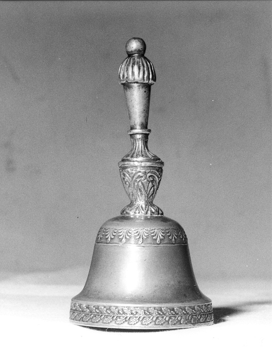 campanello d'altare - bottega piacentina (fine sec. XIX)