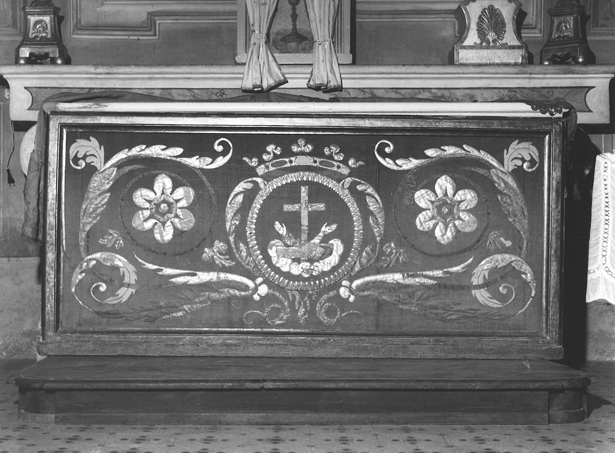 paliotto - manifattura piacentina (fine sec. XVIII)