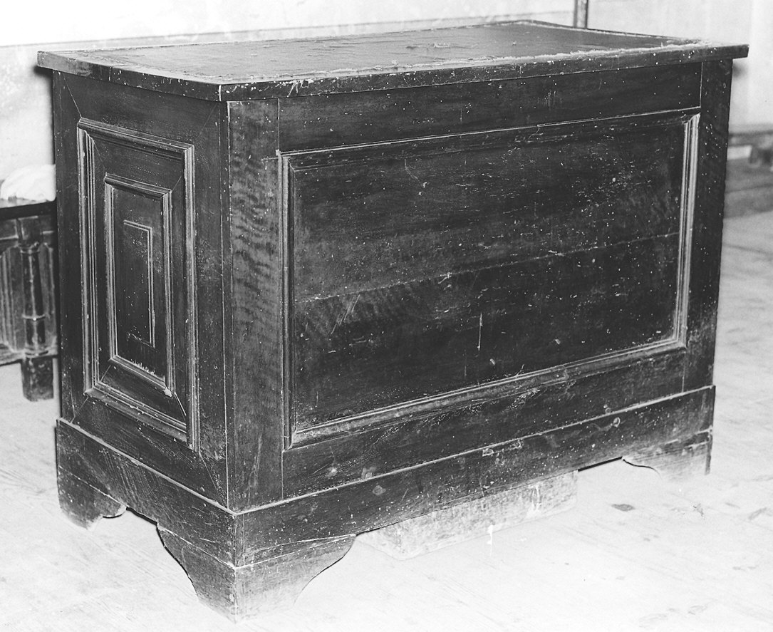 cattedra - bottega emiliana (fine sec. XIX)