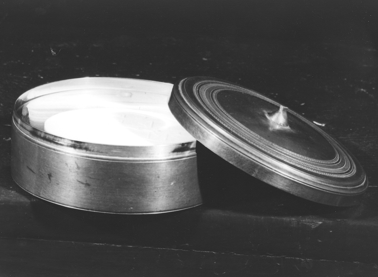 scatola per ostie - produzione emiliana (inizio sec. XIX)