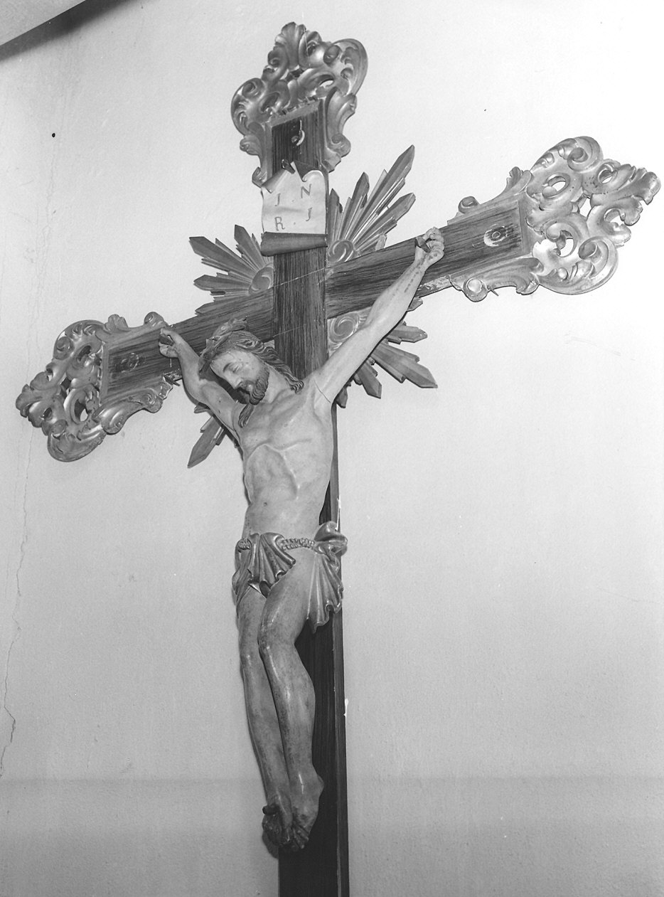 croce processionale - bottega piacentina (seconda metà sec. XVIII)