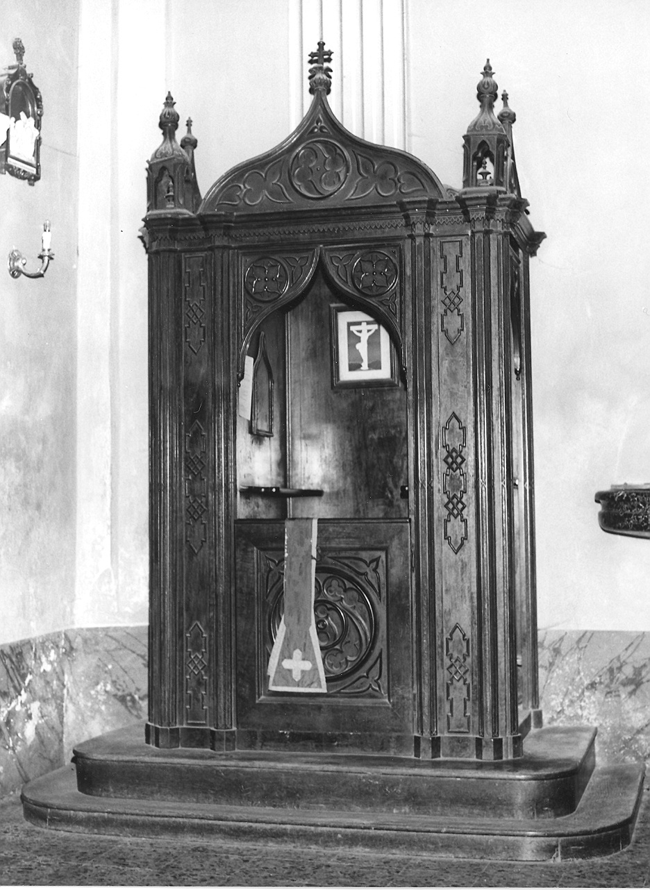 confessionale, coppia di Cappelletti (seconda metà sec. XIX)