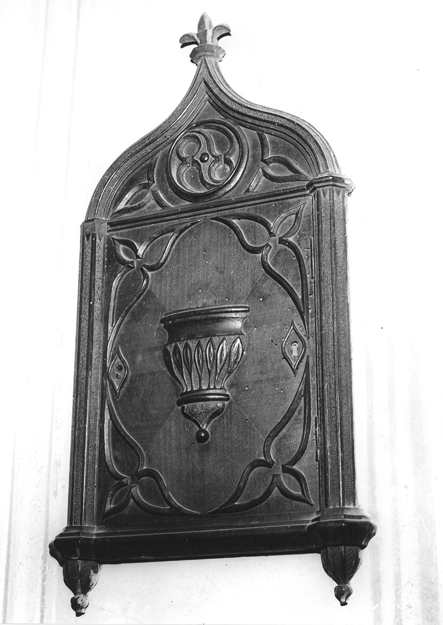 porticina, coppia - bottega piacentina (seconda metà sec. XIX)