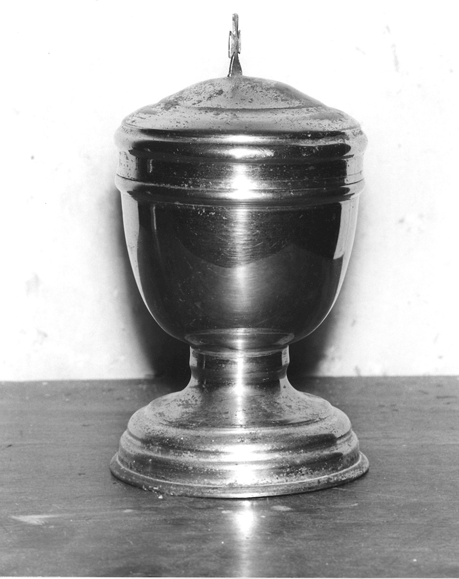 vasetto per la purificazione - produzione emiliana (sec. XX)