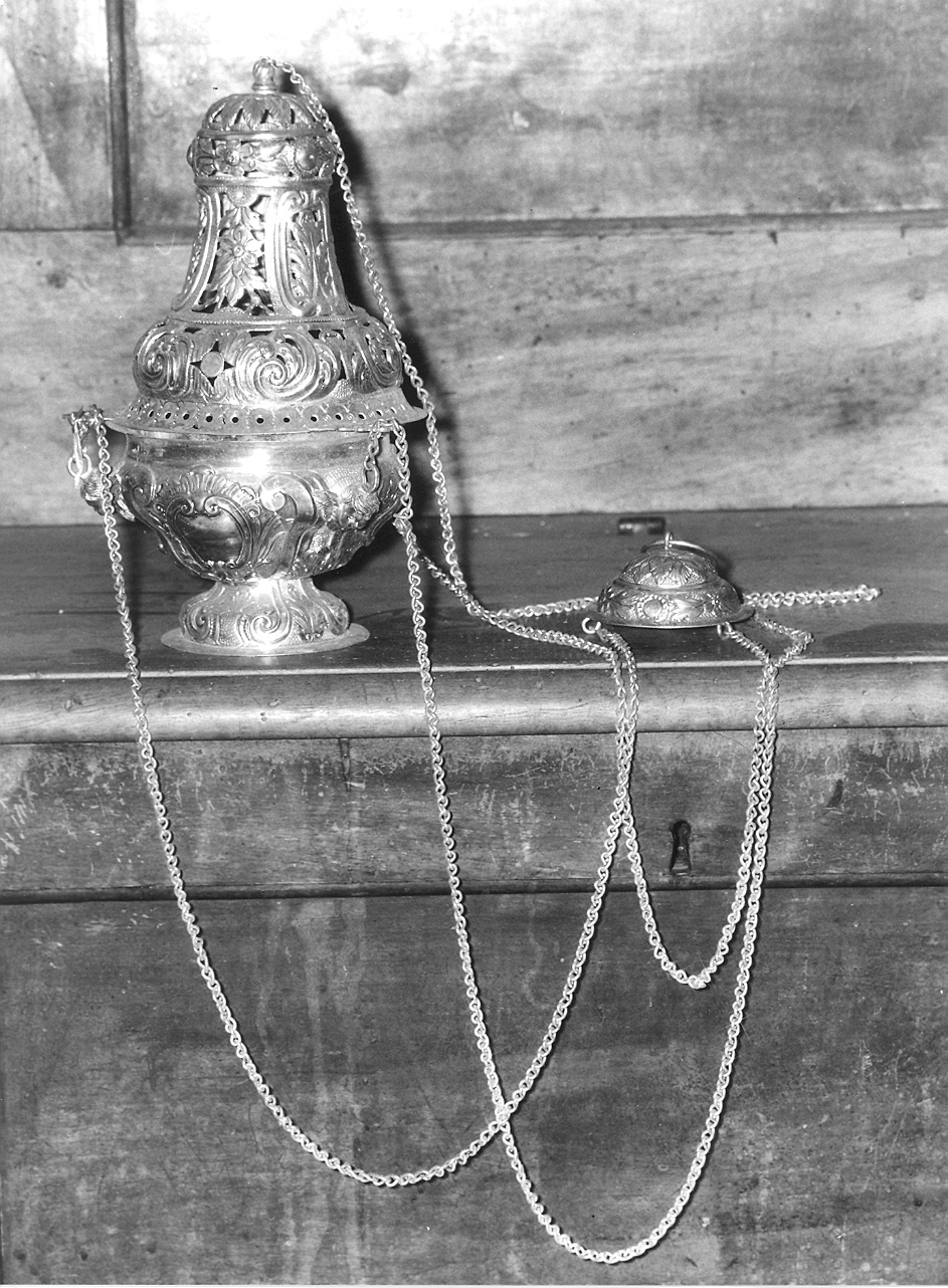 turibolo - a corpo sferico - bottega piacentina (ultimo quarto sec. XVIII)