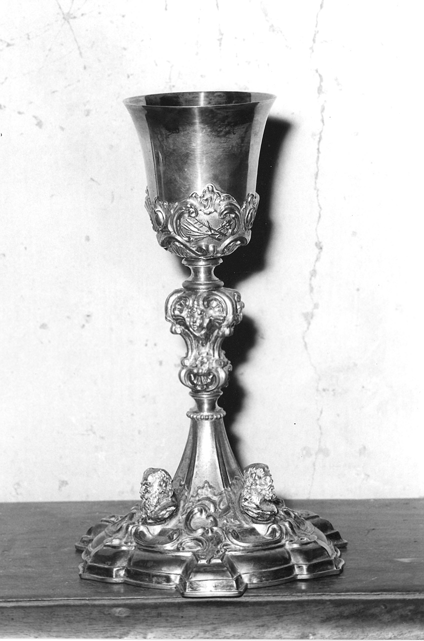calice - bottega piacentina (inizio sec. XX)