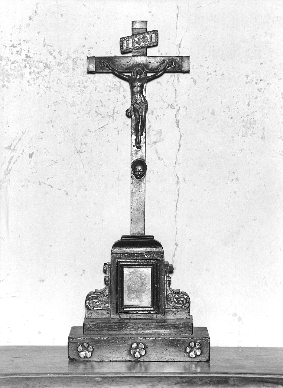 crocifisso - bottega piacentina (fine/inizio secc. XIX/ XX)