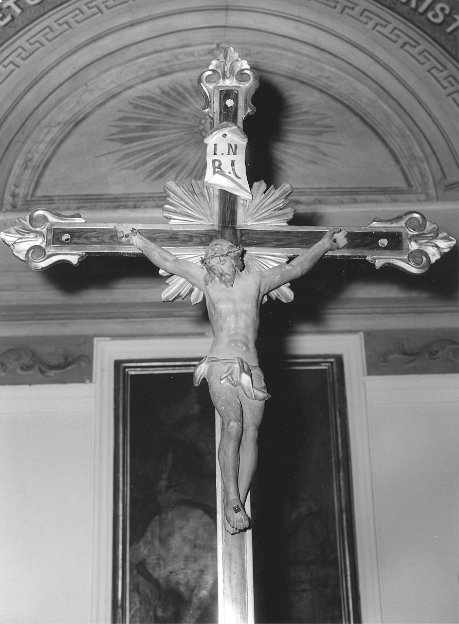 croce d'altare - bottega piacentina (prima metà sec. XIX)