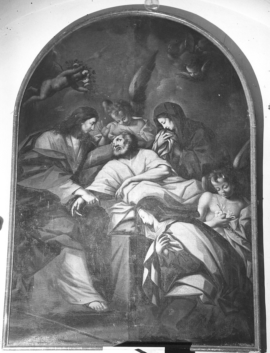 morte di San Giuseppe (dipinto) - ambito emiliano (sec. XVIII)