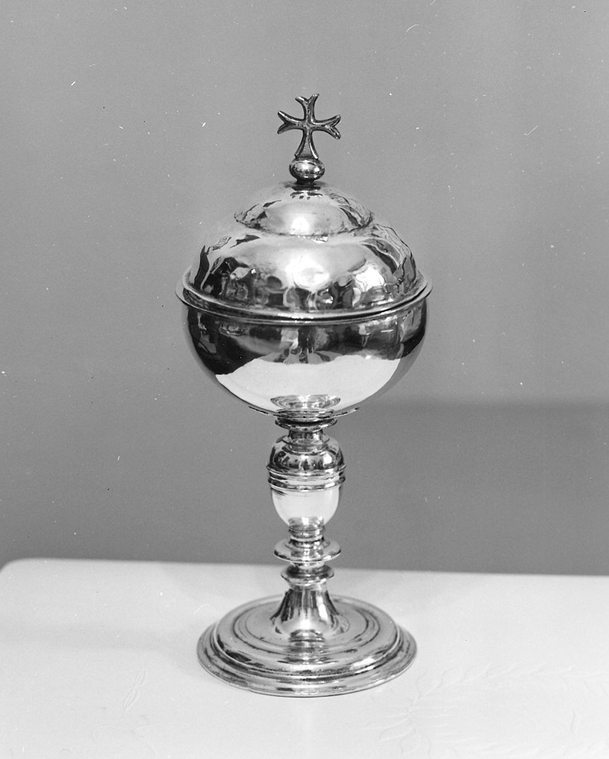 pisside da viatico - bottega piacentina (sec. XIX)