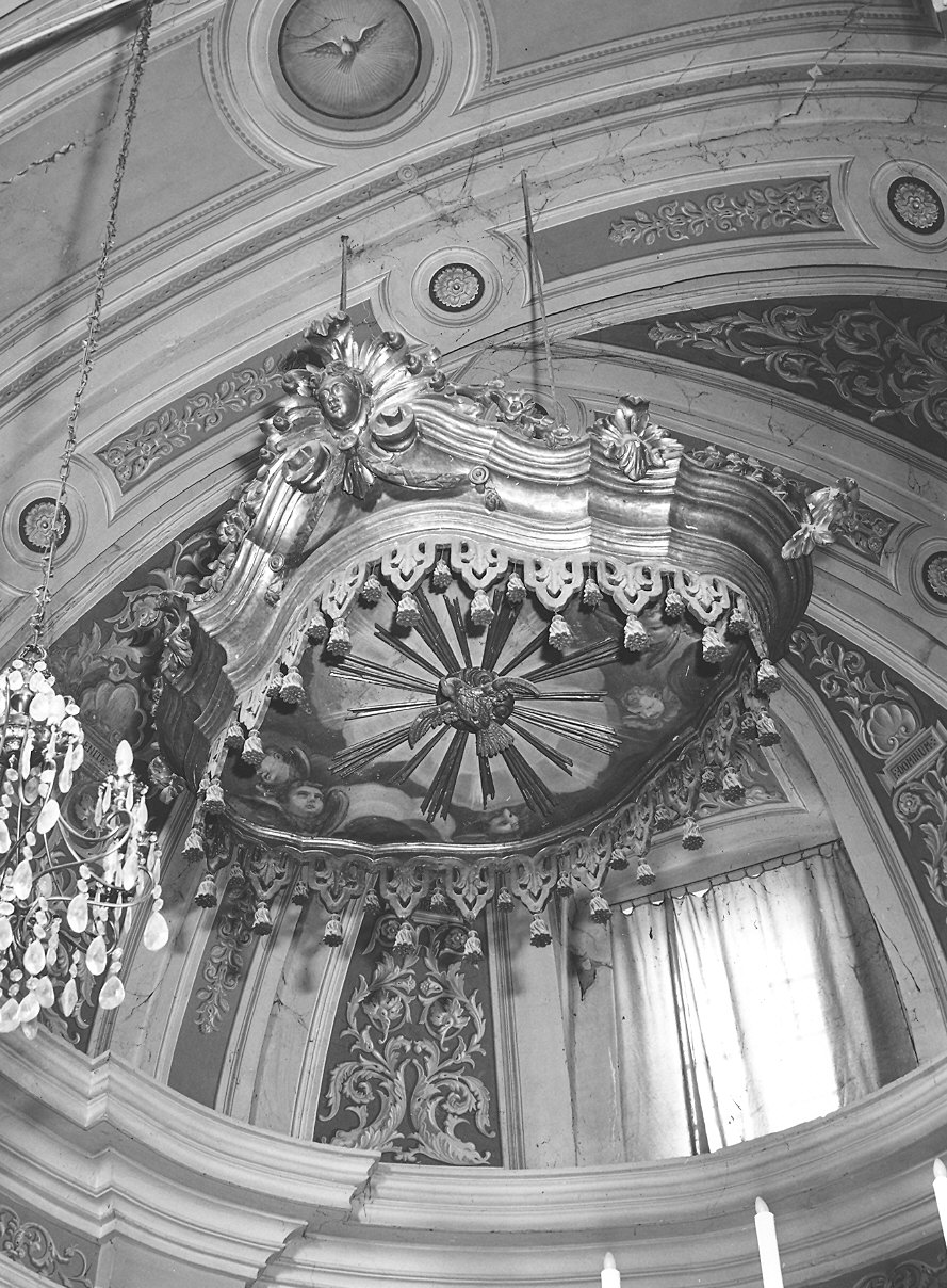 baldacchino d'altare - bottega piacentina (ultimo quarto sec. XVIII)