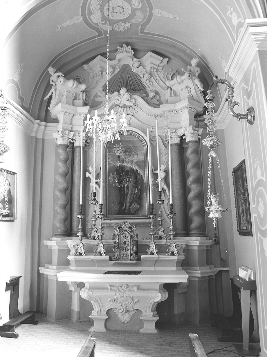 altare - a edicola - bottega piacentina (seconda metà sec. XVIII)