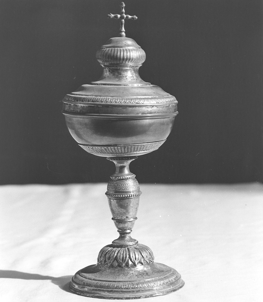 pisside - bottega piacentina (sec. XIX)