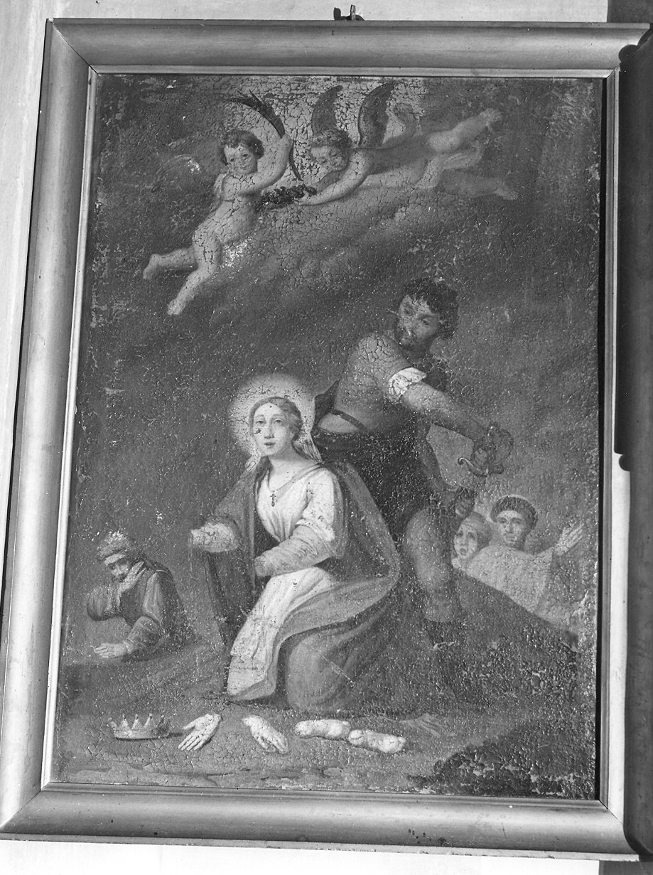 Martirio di Sant'Eurosia (dipinto) - ambito emiliano (prima metà sec. XVIII)