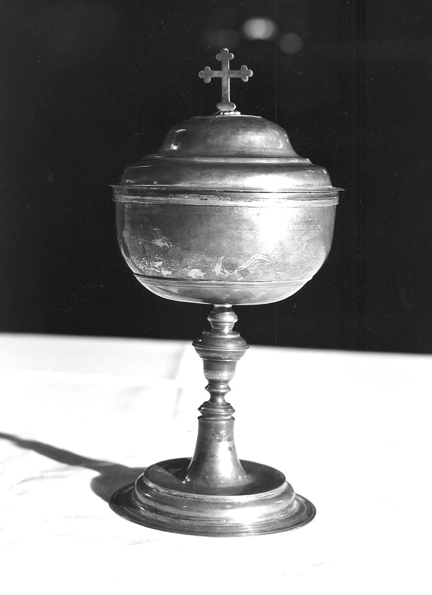 pisside - bottega piacentina (sec. XVIII)