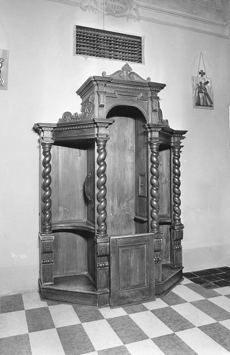 confessionale di Marchetta Angelo (secondo quarto sec. XX)