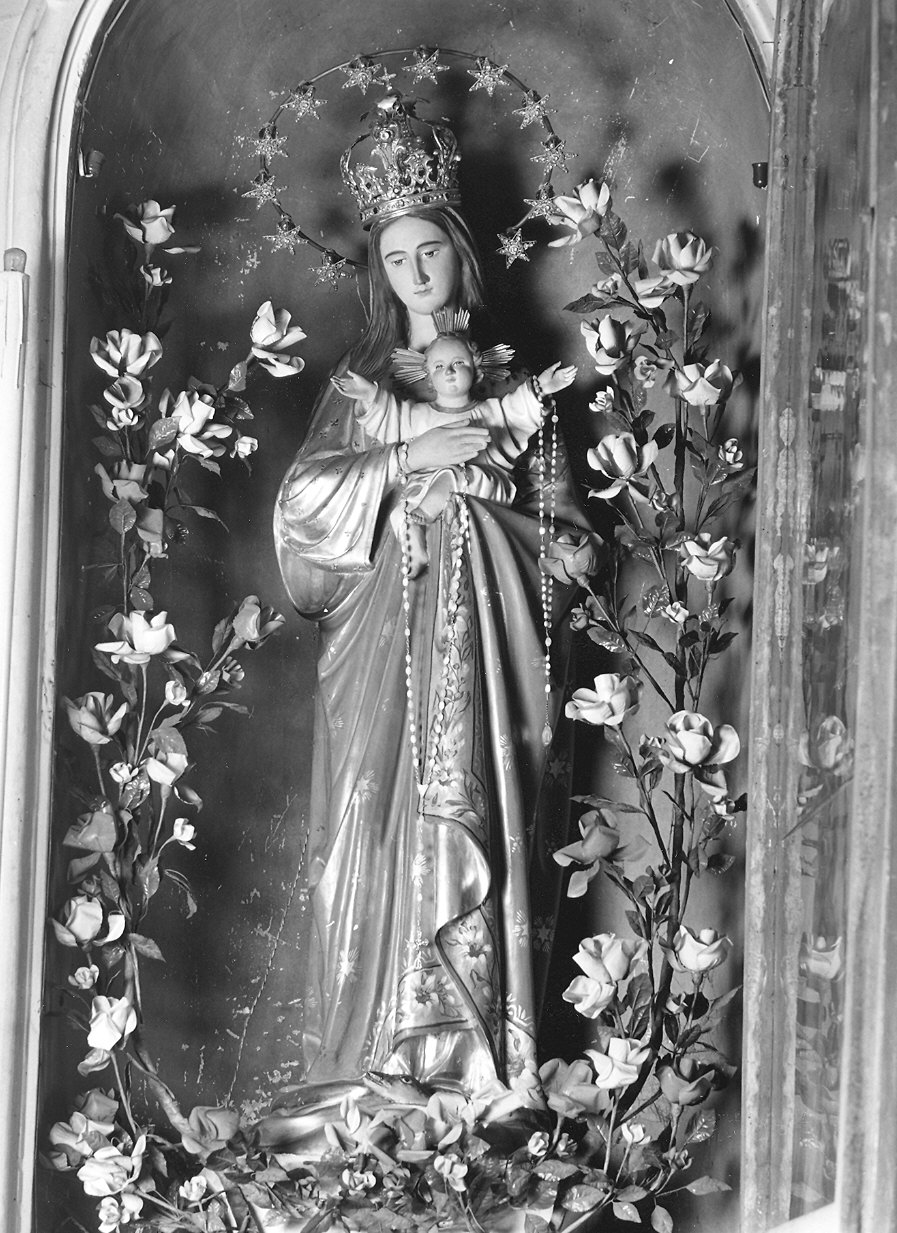 Madonna con Bambino (statua) - bottega piacentina (sec. XIX)