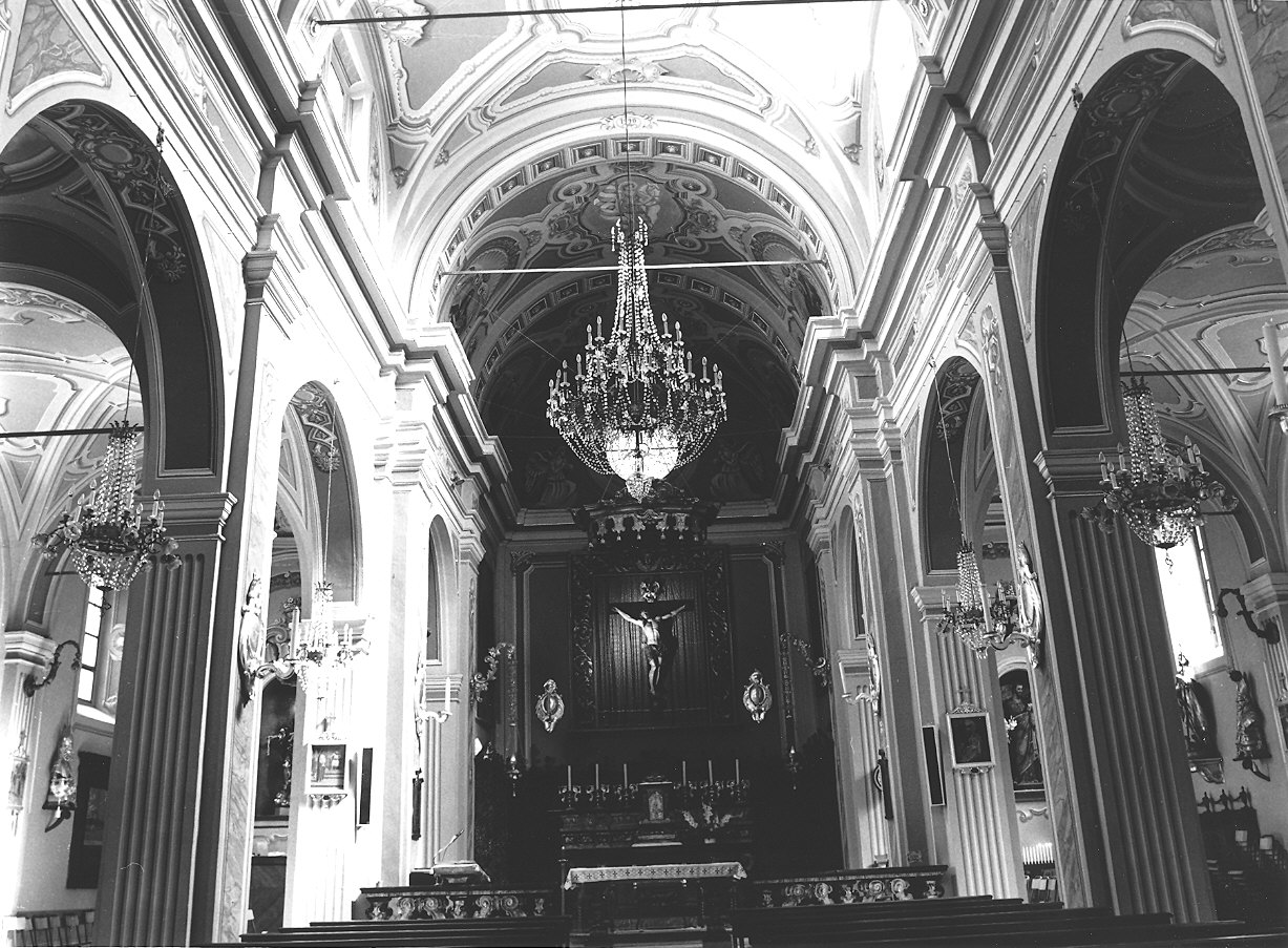 lampadario, serie - bottega piacentina (prima metà sec. XX)