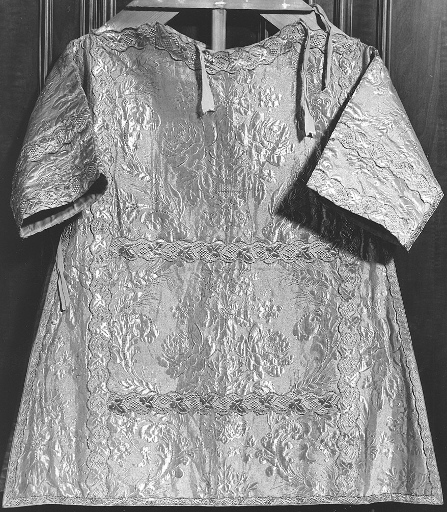 paramento liturgico, insieme - manifattura italiana (fine sec. XIX)