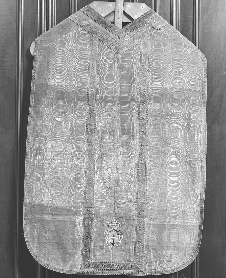 paramento liturgico, insieme - manifattura italiana (fine sec. XIX)