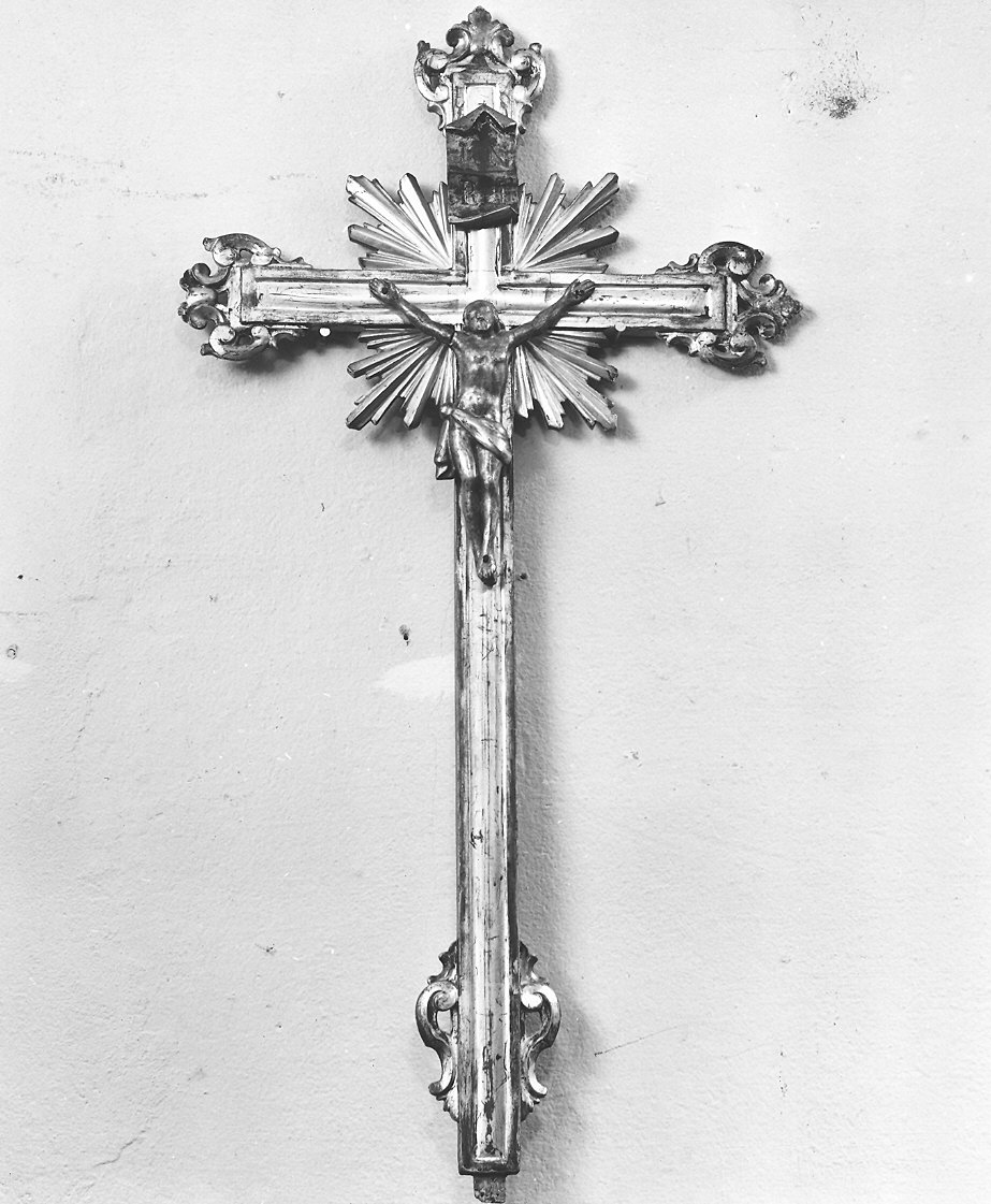 croce d'altare - bottega piacentina (sec. XVIII)