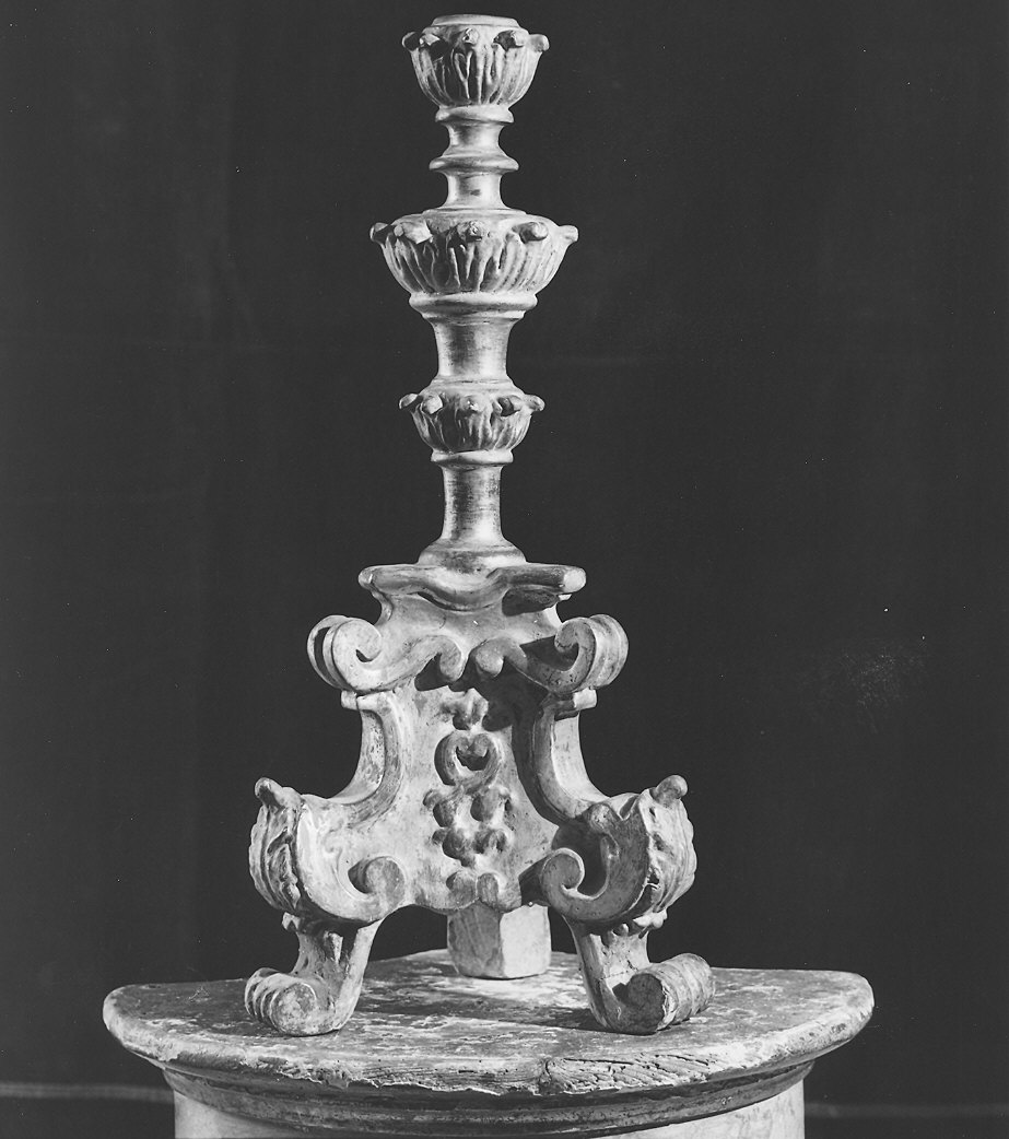 base per croce d'altare - bottega piacentina (sec. XVIII)