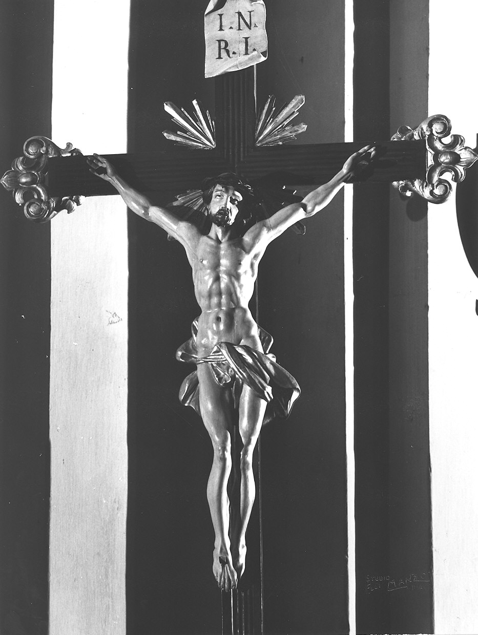 crocifisso - bottega piacentina (sec. XVIII)