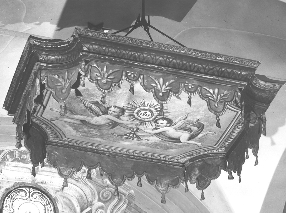 baldacchino - bottega piacentina (sec. XIX)