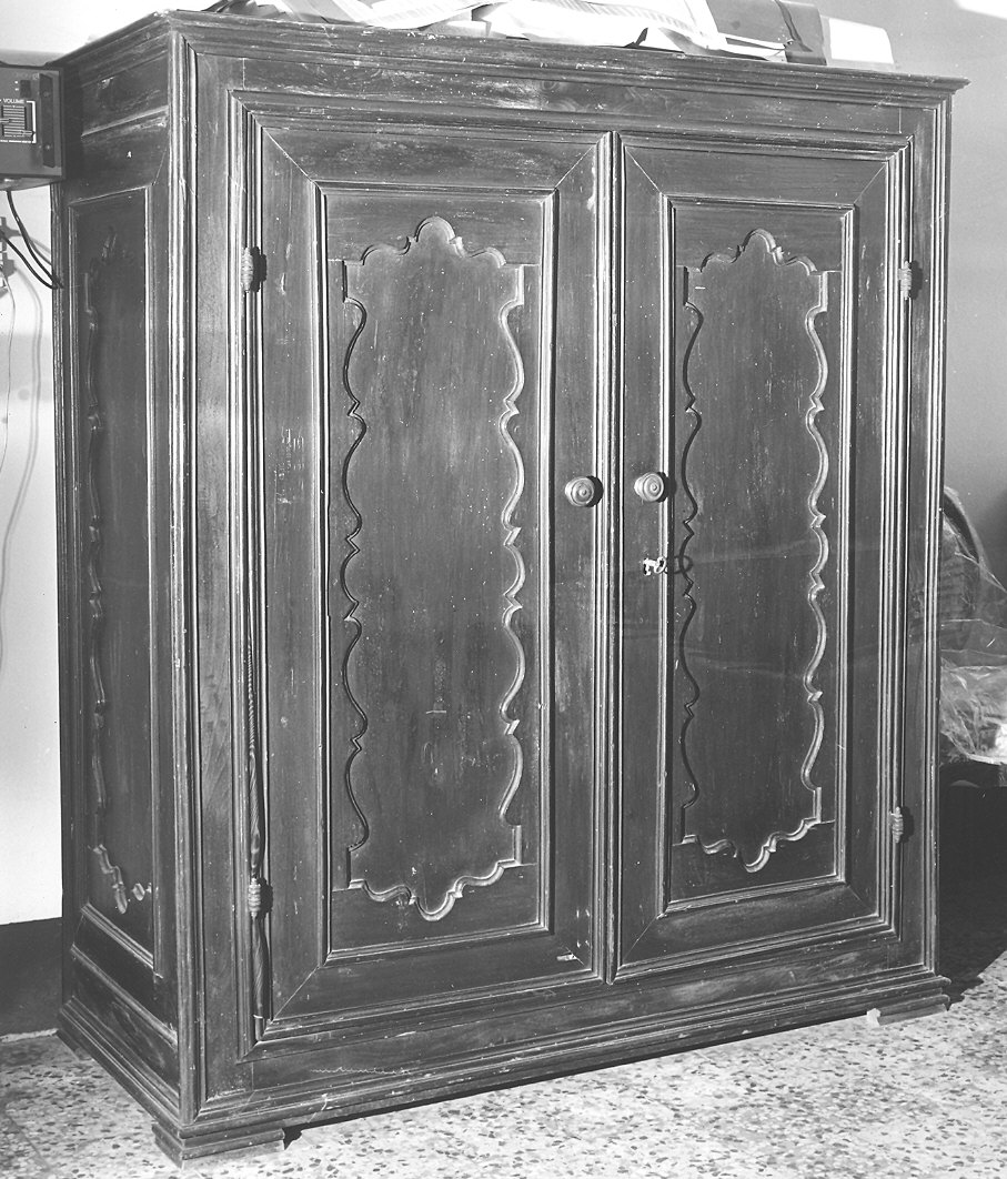 armadietto - bottega piacentina (sec. XVIII)