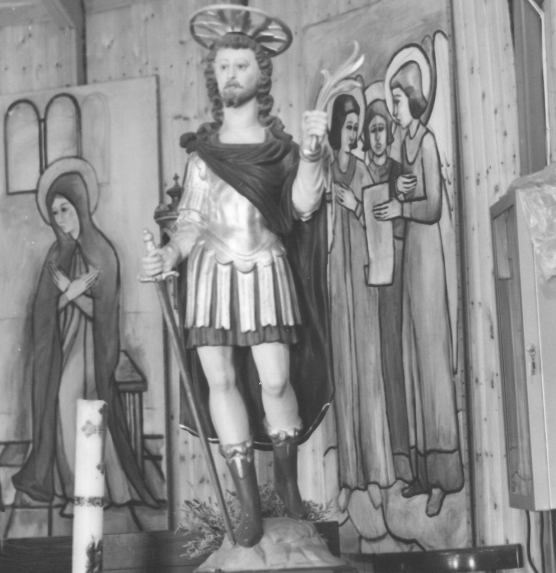 San Fermo (statua) - bottega piacentina (sec. XVIII)