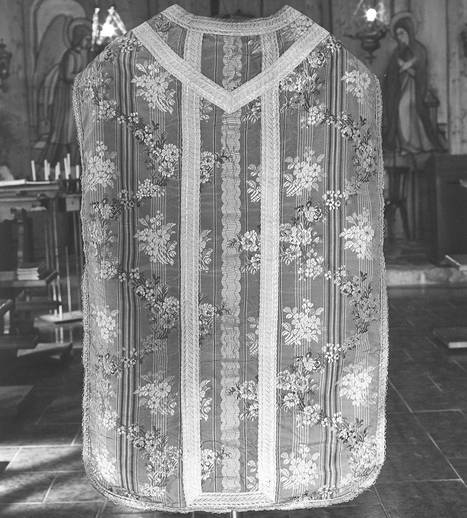 paramento liturgico, insieme - manifattura italiana (seconda metà sec. XVIII)