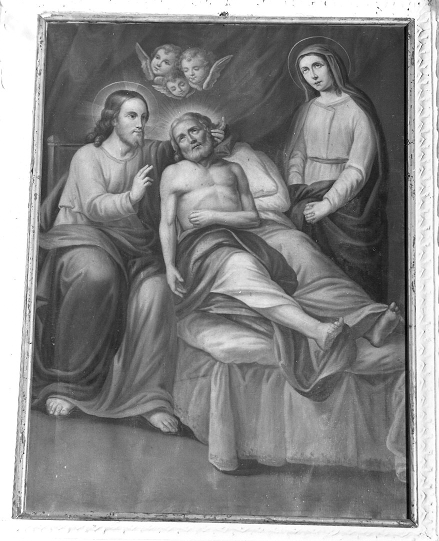 morte di San Giuseppe (dipinto) - ambito emiliano (sec. XIX)