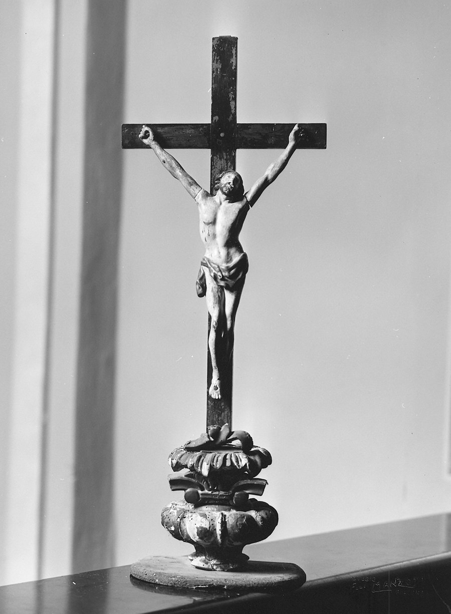 croce d'altare - bottega piacentina (fine/inizio secc. XVII/ XVIII)