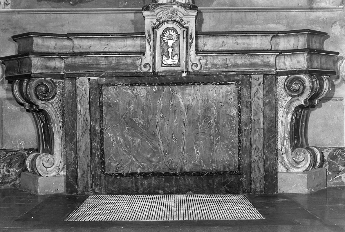 altare - a mensa - bottega piacentina (sec. XVIII)