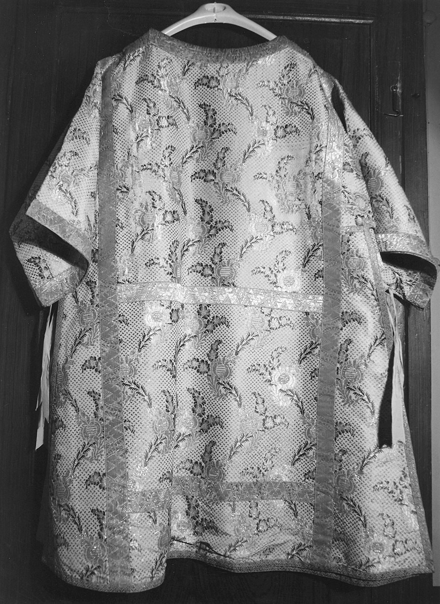 dalmatica - manifattura emiliana (sec. XVIII)