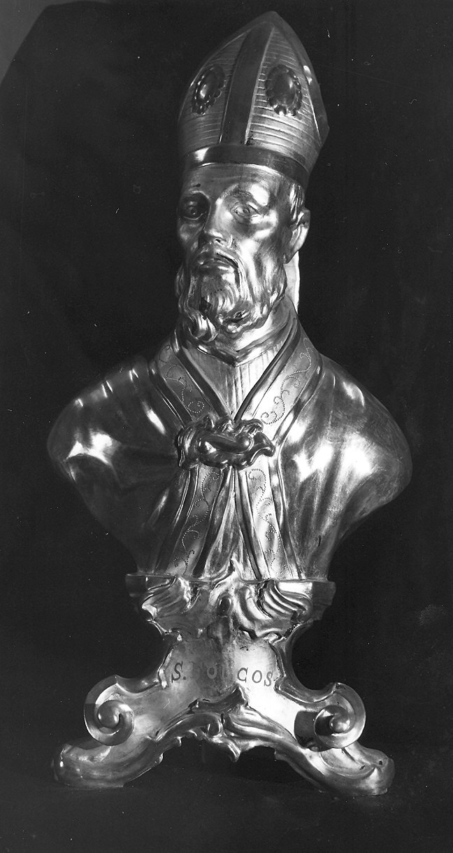 San Folco (busto) - bottega piacentina (sec. XVIII)