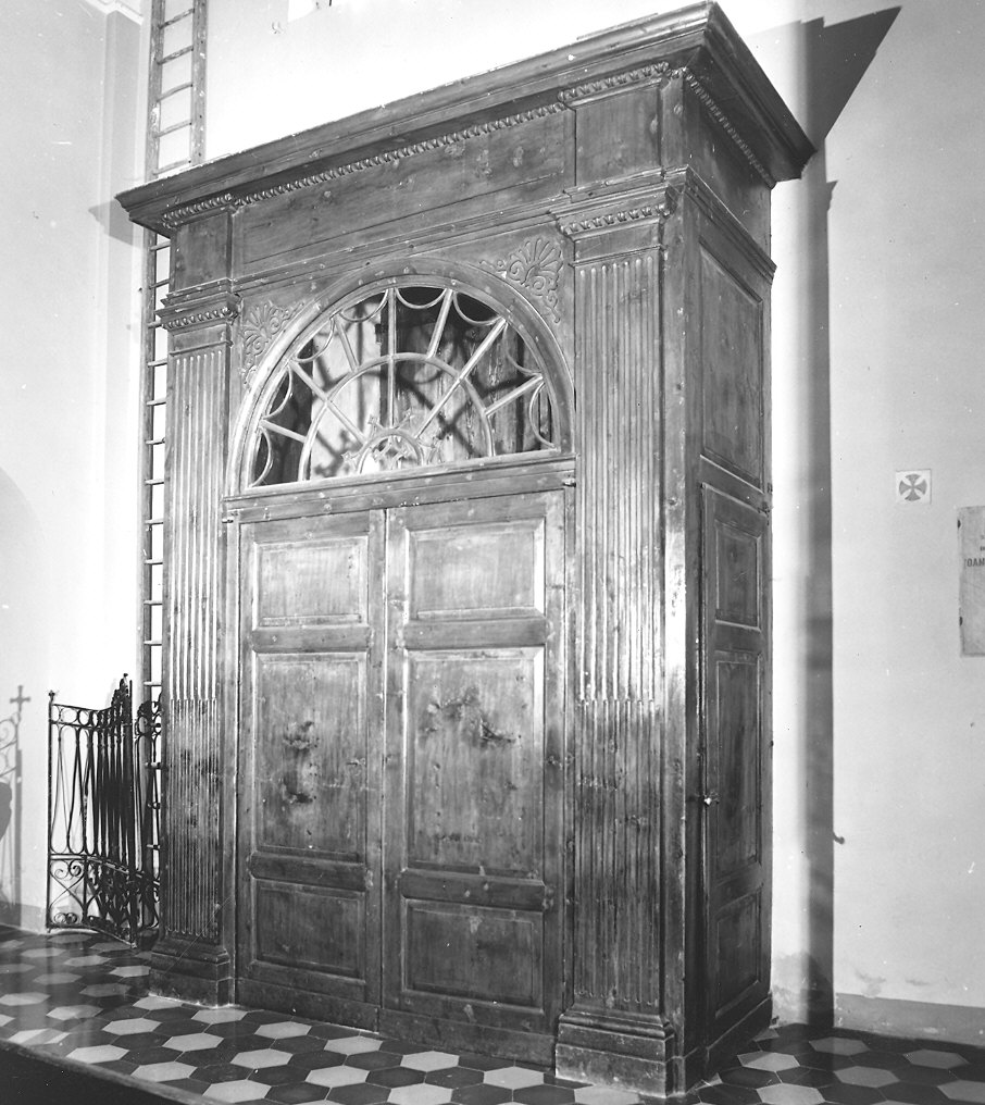 bussola d'ingresso di Zanrei (terzo quarto sec. XIX)