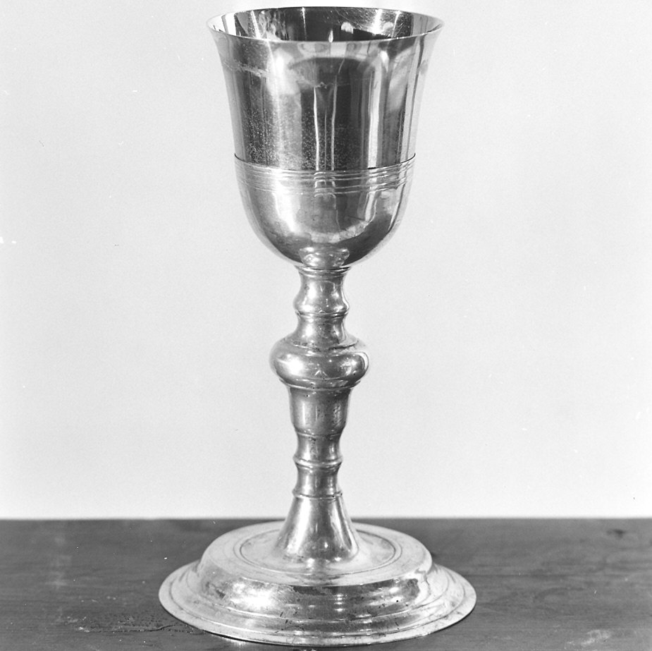 calice - bottega piacentina (sec. XIX)