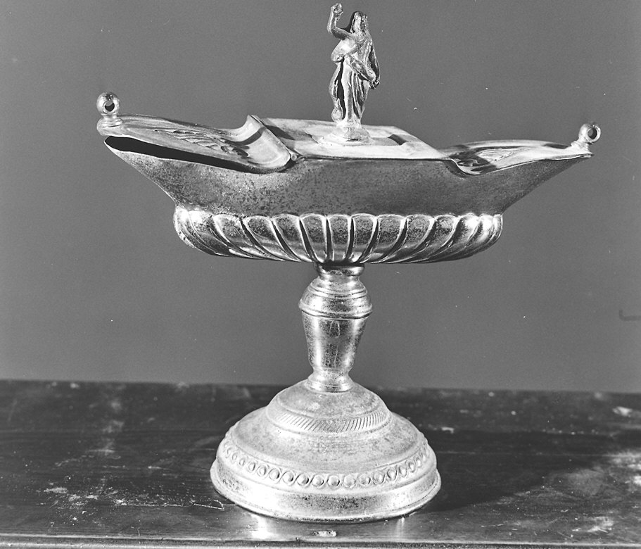 navicella portaincenso - produzione emiliana (seconda metà sec. XIX)