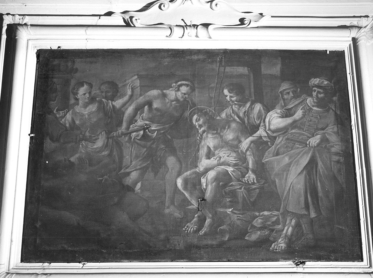 decapitazione di San Bartolomeo (dipinto) di Mussi Luigi (metà sec. XVIII)