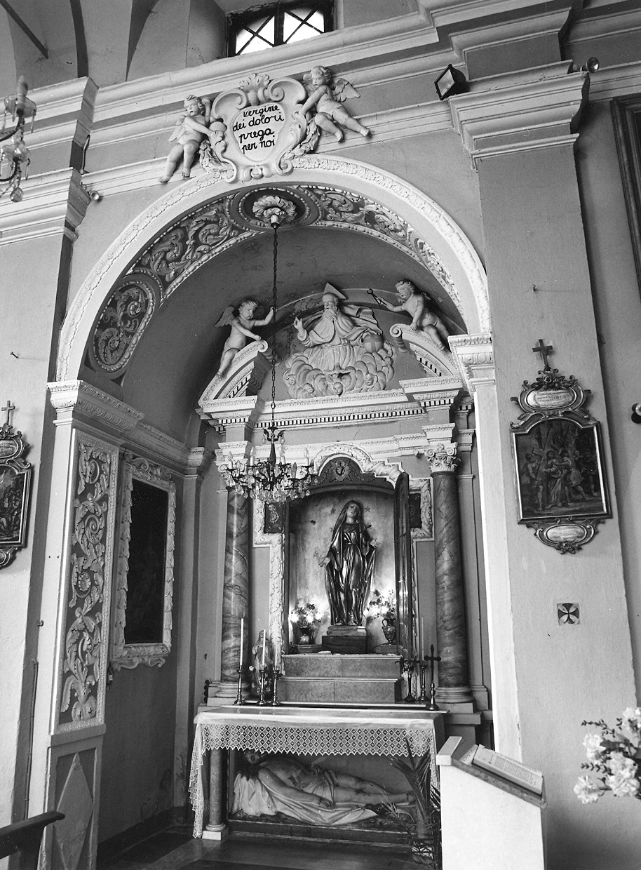 altare - a edicola - bottega ticinese (secondo quarto sec. XVIII)