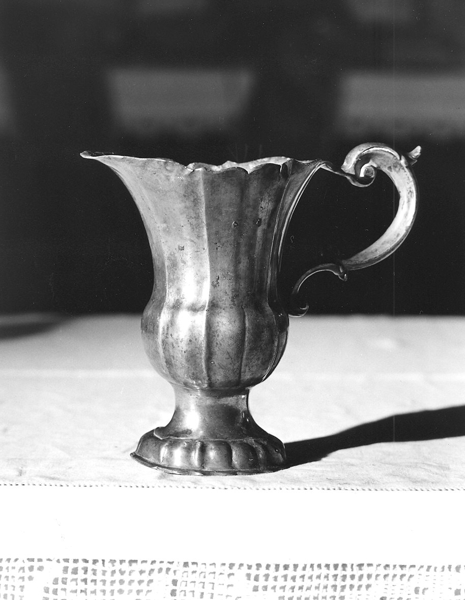 brocca - bottega piacentina (seconda metà sec. XVIII)