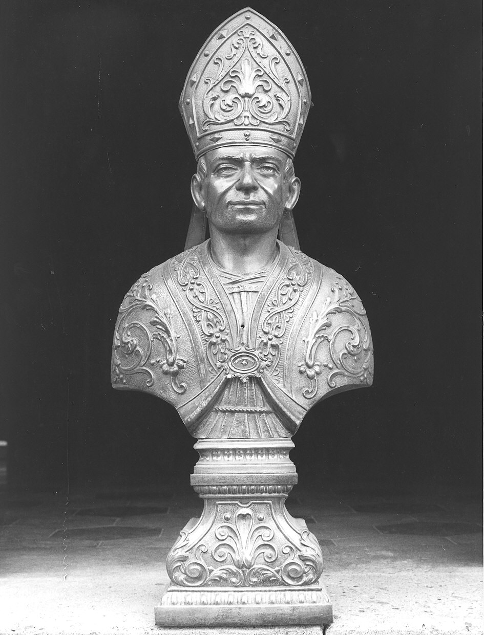 Santi vescovi (reliquiario - a busto, serie) - produzione emiliana (inizio sec. XX)