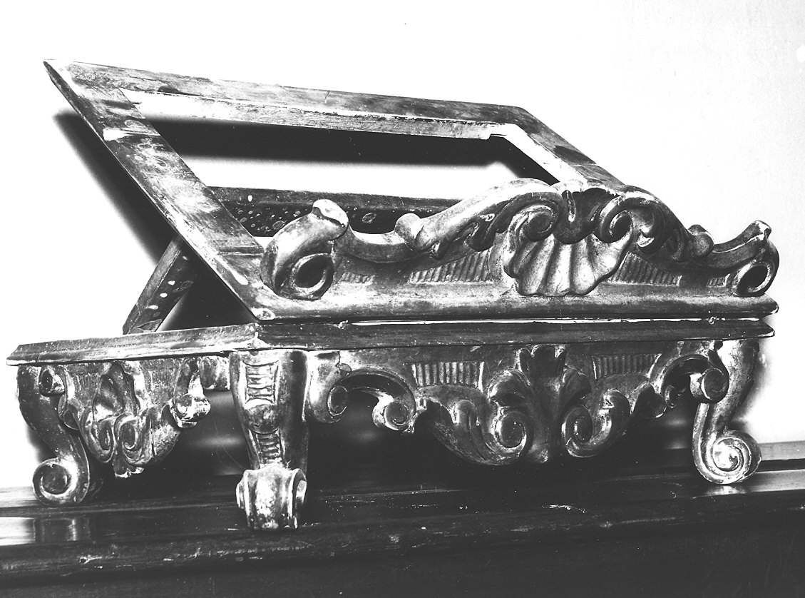 leggio d'altare - bottega piacentina (seconda metà sec. XVIII)