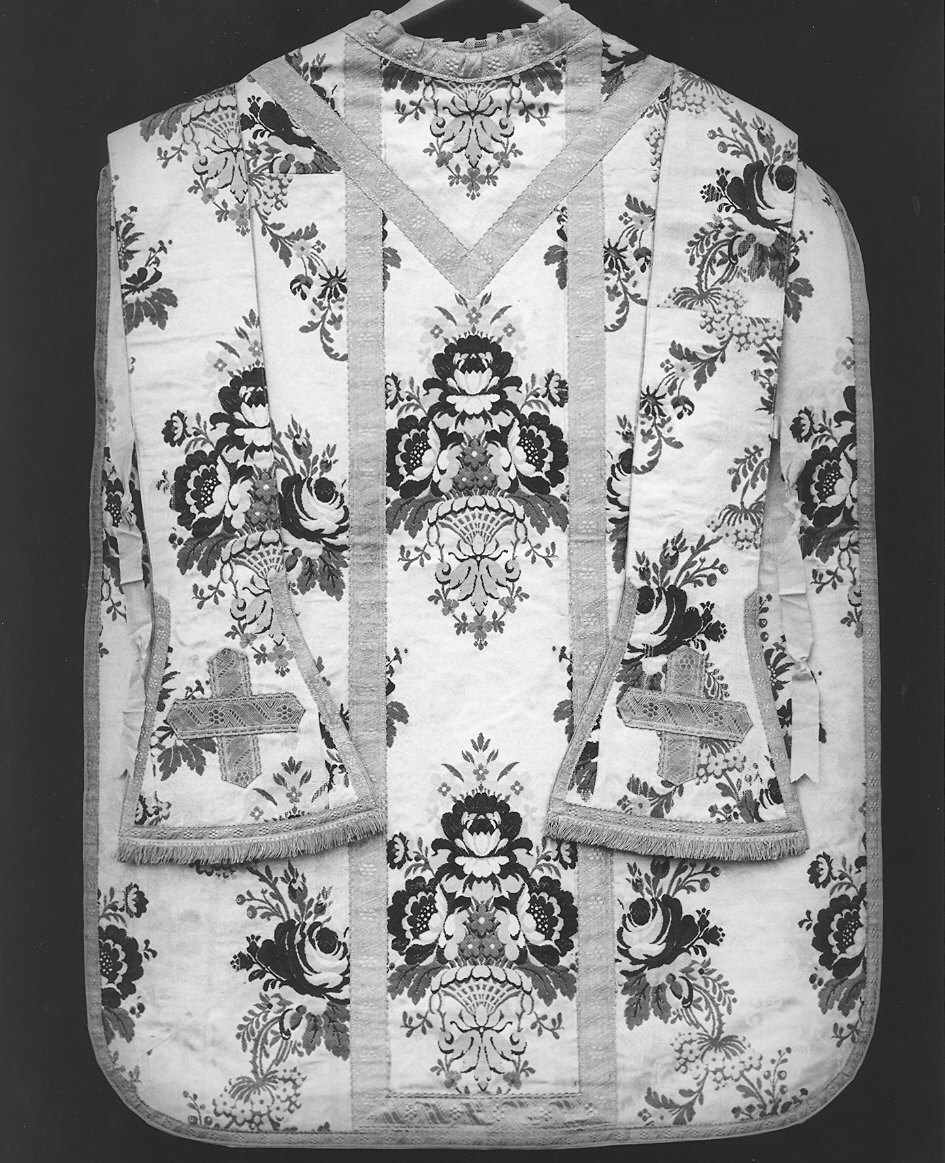 paramento liturgico, insieme - manifattura italiana (sec. XIX)