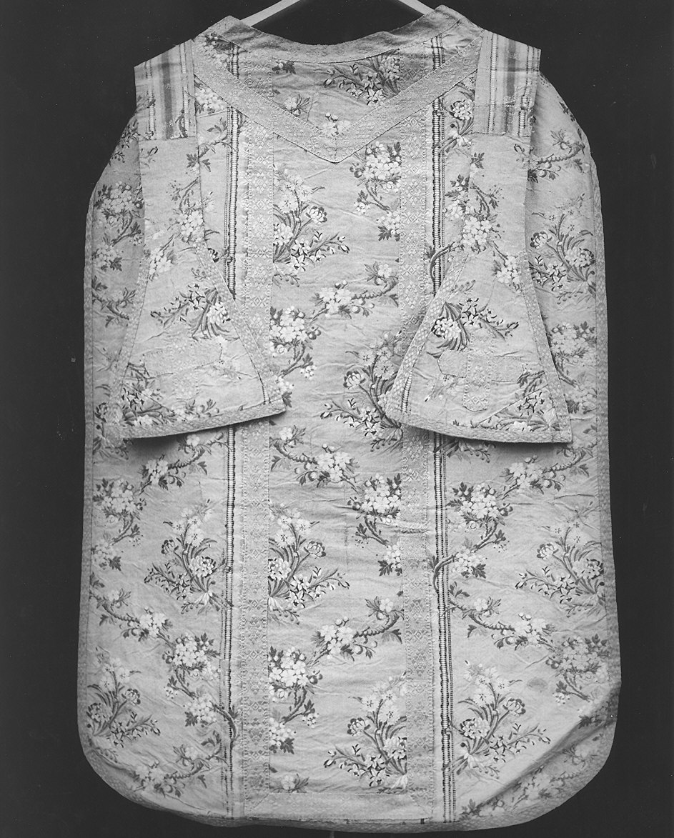 paramento liturgico, insieme - manifattura italiana (fine sec. XVIII)