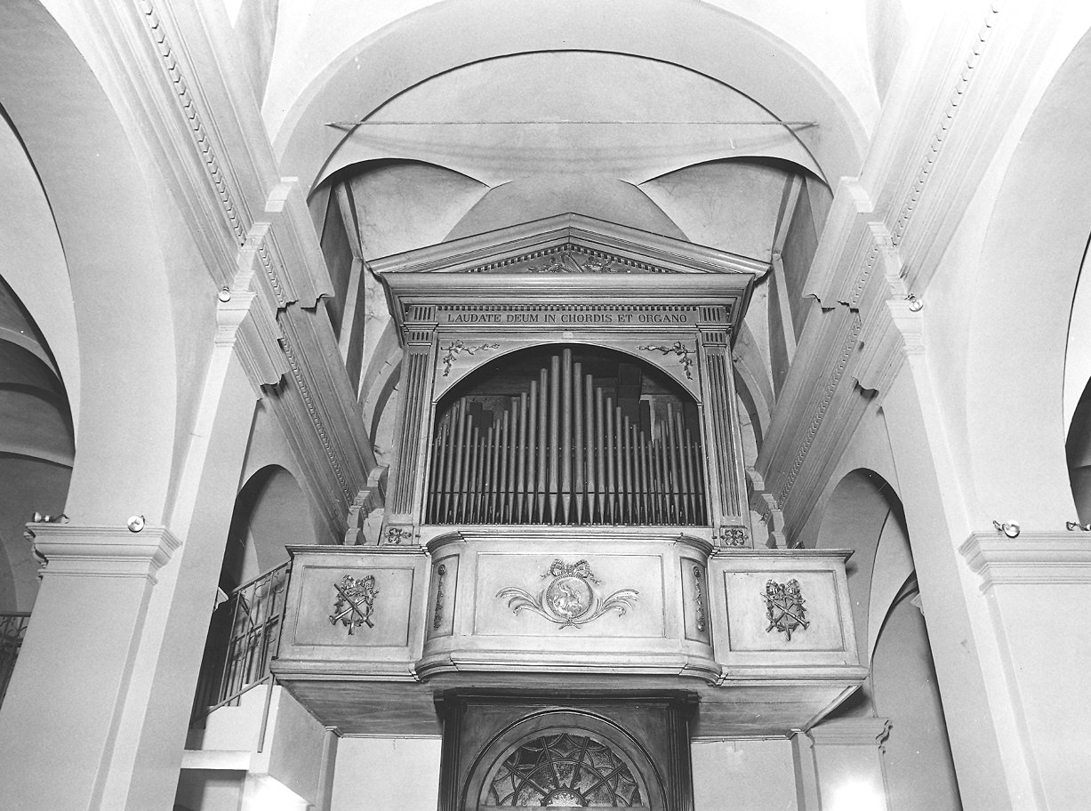 tribuna d'organo - bottega piacentina (primo quarto sec. XIX)