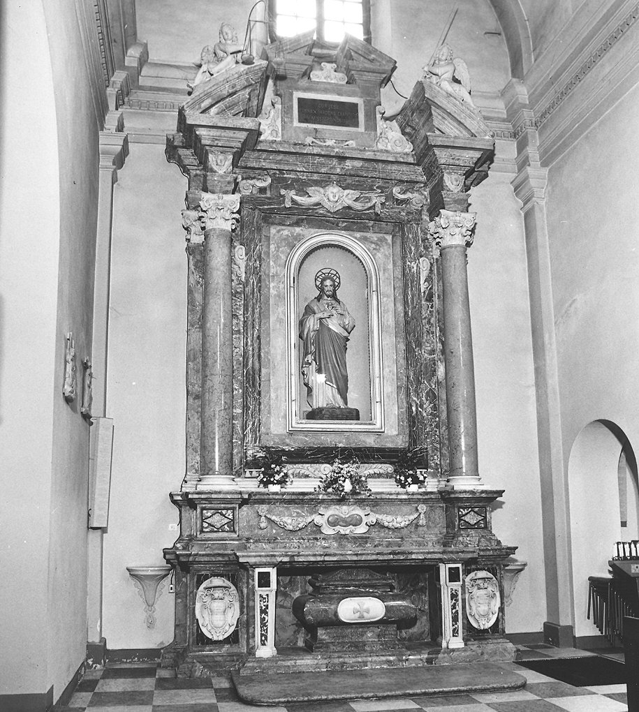 altare - a edicola - bottega piacentina (secondo quarto sec. XVII)