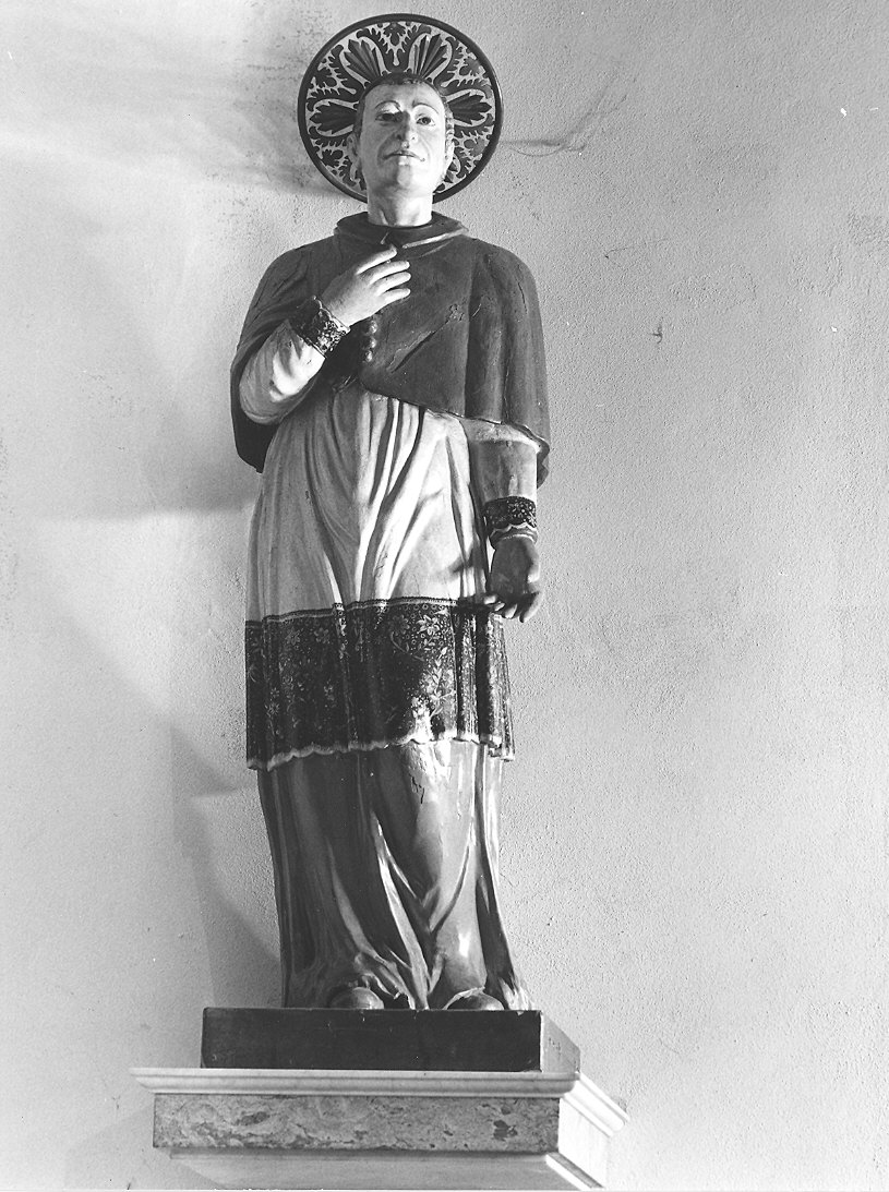 San Carlo Borromeo (statua) - bottega piacentina (fine/inizio secc. XVIII/ XIX)