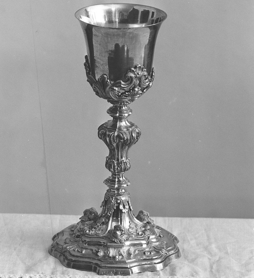calice - bottega piacentina (sec. XVIII)